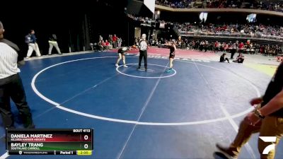 6A 114 lbs Quarterfinal - Bayley Trang, Southlake Carroll vs Daniela Martinez, Killeen Harker Heights