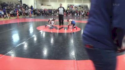 78 lbs Cons. Round 2 - Colton Baka, Mankato Mustangs vs Jarett Moenkedick, Minnesota