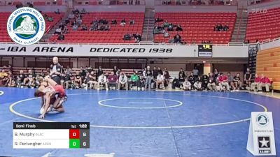 120 lbs Semifinal - Beau Murphy, Blackwell vs River Perlungher, Arlington Martin