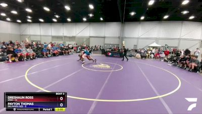 195 lbs Round 1 (8 Team) - Dreshaun Ross, Iowa vs Payton Thomas, Oklahoma Red