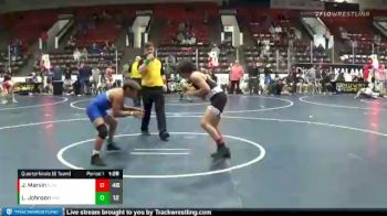 108 lbs Quarterfinals (8 Team) - Jorge Marvin, Flint Tropics vs Landon Johnson, Impact Wrestling Black