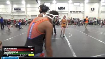 92 lbs Round 3 (8 Team) - Davion Edmond, Rambler vs RJ Morgan, Bandits
