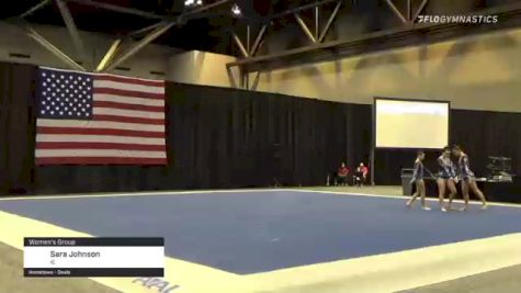 Sara Johnson - Women's Group, IE - 2021 USA Gymnastics Championships