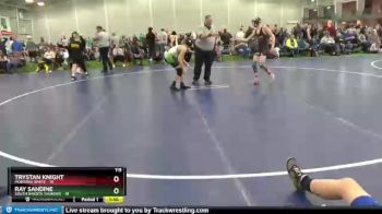 115 lbs Round 3 (6 Team) - Trystan Knight, Montana White vs Ray Sandine, South Dakota Thunder