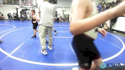 110 lbs Semifinal - Jeron Nelson, Warrior Wrestling Club vs Ryker Walters, Collinsville Cardinal Youth Wrestling