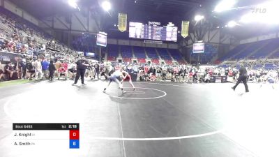 113 lbs Rnd Of 16 - Jake Knight, Iowa vs Ayden Smith, Pennsylvania