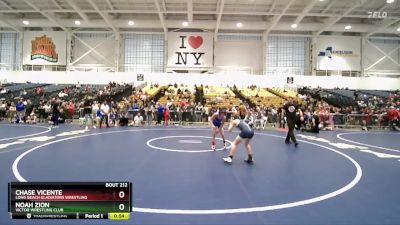 85 lbs Cons. Round 2 - Noah Zion, Victor Wrestling Club vs Chase Vicente, Long Beach Gladiators Wrestling