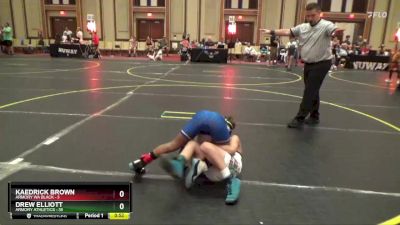 70 lbs Round 1 (4 Team) - Drew Elliott, Armory Athletics vs Kaedrick Brown, Armory WA Black