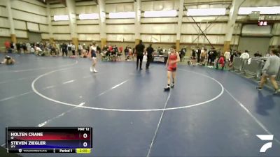 87 lbs Semifinal - Holten Crane, ID vs Steven Ziegler, WY