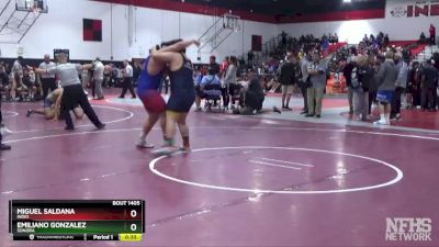 285 lbs 5th Place Match - Emiliano Gonzalez, Sonora vs Miguel Saldana, Indio