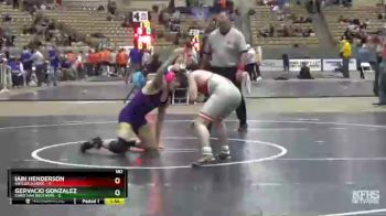 182 lbs Semis (4 Team) - Gervacio Gonzalez, Christian Brothers vs Iain Henderson, Baylor School