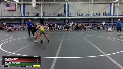 88 lbs Finals (2 Team) - Brady Watson, Kraken vs Arav Pandey, Rampage