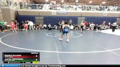 80 lbs Semifinal - Austin Armstrong, East Idaho Elite vs Seamus Sullivan, Silver Valley