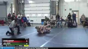 130 lbs Round 1 (4 Team) - Chase Hanson, PA Alliance Red vs Joe Joyce, Diamond Fish