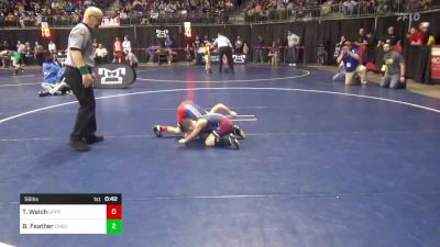 56 lbs Quarterfinal - Tanner Welch, Upper Perkiomen vs Bradyn Feather, Chestnut Ridge