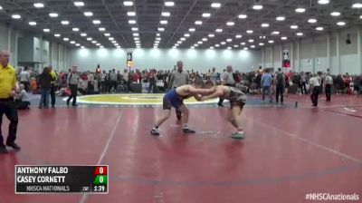 170 Semi-Finals - Anthony Falbo, CT vs Casey Cornett, KY