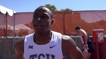 NCAA 60 champ Ronnie Baker wants to run the 100 like the 60