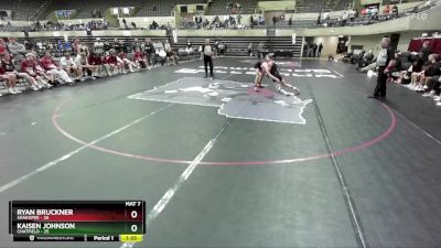 121 lbs Semis & 1st Wrestleback (8 Team) - Ryan Bruckner, Shakopee vs Kaisen Johnson, Chatfield