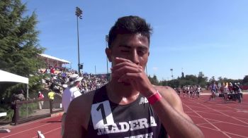 Eduardo Herrera after breaking second meet record of the weekend