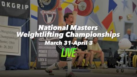 National Masters Weightlifting Champions Replay - Red Day 3, Part 1