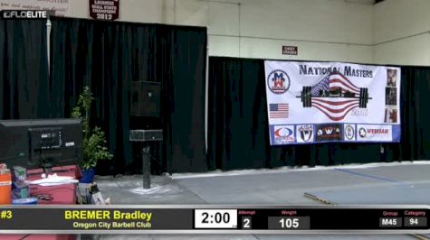 National Masters Weightlifting Champions Replay - Red Day 3, Part 2