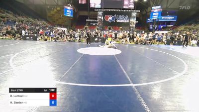 113 lbs Cons 16 #2 - Roman Luttrell, New Mexico vs Hank Benter, Missouri