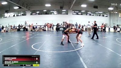 135 lbs Cons. Round 5 - Vance Barz, Sauk Rapids vs Edgar Albino, Relentless TC