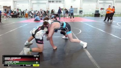 175 lbs Round 9 (10 Team) - Aiden Armbrust, Machine Shed vs Cooper Lembo, Cow Rock WC