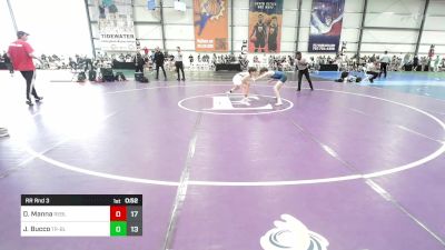 90 lbs Rr Rnd 3 - Damian Manna, Rebellion Uprising vs Jax Bucco, Triumph Blue