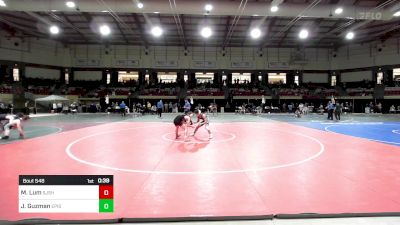 120 lbs Consi Of 16 #2 - Mason Lum, St. John's School vs Jimmy Guzman, Episcopal (TX)