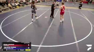 182 lbs Champ. Round 1 - Ryan Lexvold, Minnesota vs Treveon Owens, Kingdom Wrestling