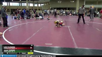 55 lbs Round 5 (6 Team) - Levi Flowers, Alabama Elite White vs Gage Garner, Troup County WC