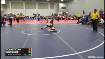 220 Finals - Zach Delvecchio, NJ vs Jacob Slinger, PA