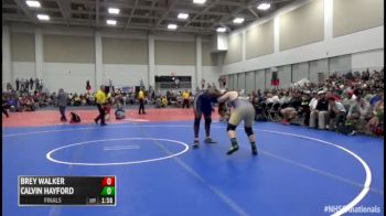 285 Finals - Brey Walker, OK vs Calvin Hayford, VT