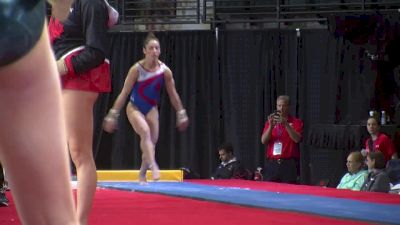 Aly Raisman Practices Amanar (USA) - 2016 Pac Rims Training