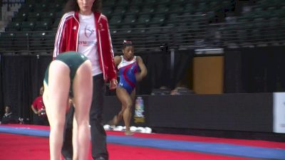 Simone Biles Debuts Cheng (USA) - 2016 Pac Rims Podium Training