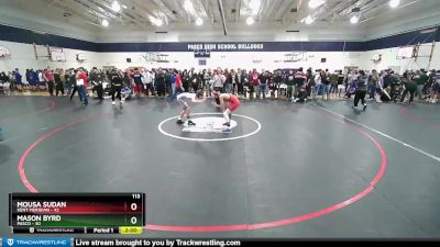 113 lbs Champ. Round 2 - Mason Byrd, Pasco vs Mousa Sudan, Kent Meridian