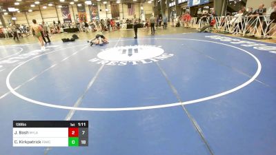 138 lbs Rr Rnd 2 - Jordan Bash, Myland Wrestling Academy vs Caleb Kirkpatrick, Fight Barn WC