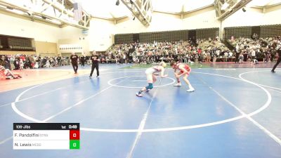 106-J lbs Round Of 32 - Franco Pandolfini, Stray Dawgs vs Noah Lewis, McDonald Wrestling Academy