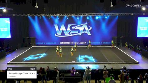 Baton Rouge Cheer Stars - Sparklers [2022 Mini Day 1] 2022 WSA Grand Nationals