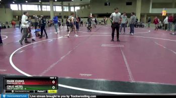 125 lbs Round 2 (6 Team) - Mark Evans, Team Palmetto vs Cruz Hezel, Troup County WC