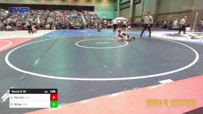 80 lbs Round Of 32 - Jaden Yacuta, Outlaws Wrestling Club vs Colby Wise, Legacy Elite Wrestling Club