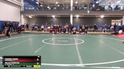 50 lbs Round 4 (6 Team) - Micah Duncan, St. Edward vs Caiden Haigh, Wadsworth