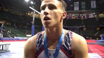 Eddie Penev On Floor Routine And Working On Breathing (USA) - 2016 Pac Rims Team & AA Final