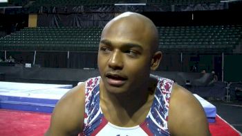 John Orozco On The Highlight Of His Day And Getting Encouragement From Jake Dalton (USA) - 2016 Pac Rims Team & AA Final