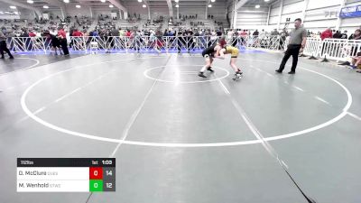 112 lbs Rr Rnd 1 - Drake McClure, Quest School Of Wrestling MS vs MASON Wenhold, Shore Thing Sand