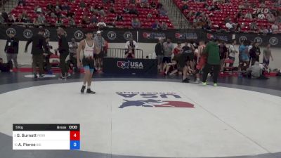 51 kg 3rd Place - Grey Burnett, Perrysburg Wrestling Club vs Alexander Pierce, Big Game Wrestling Club