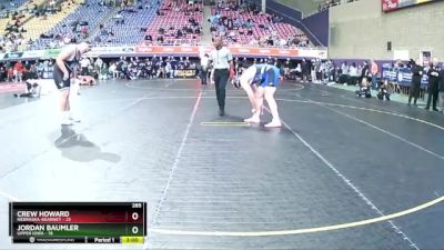 285 lbs Semis & 3rd Wb (16 Team) - Jordan Baumler, Upper Iowa vs Crew Howard, Nebraska-Kearney