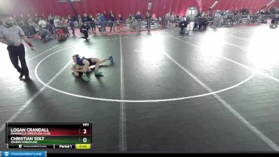 92 lbs Quarterfinal - Christian Solt, Askren Wrestling vs Logan Crandall, Evansville Wrestling Club