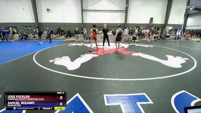 144 lbs 2nd Place Match - Jose Fockler, Thurston County Wrestling Club vs Samuel Irizarry, Washington